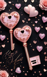 key to my heart Valentines