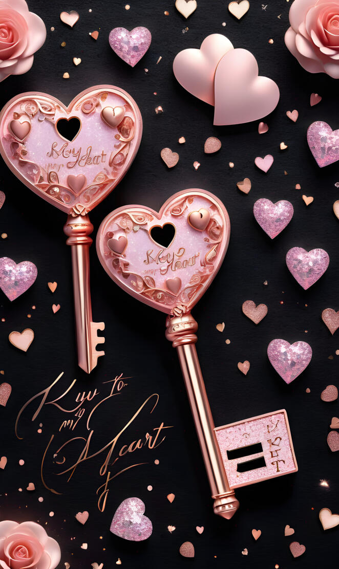 key to my heart Valentines