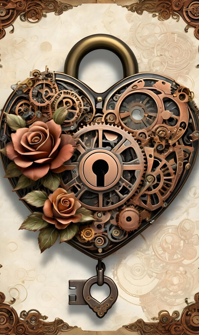 a decorative clock with flowers