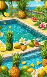 Tropical Paradise Pool