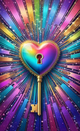 a colorful spiraling object