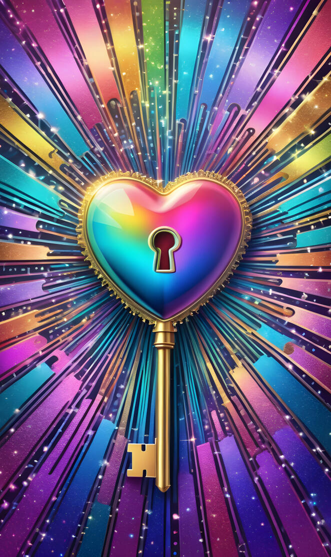 a colorful spiraling object