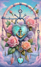 rose dream catcher anchor