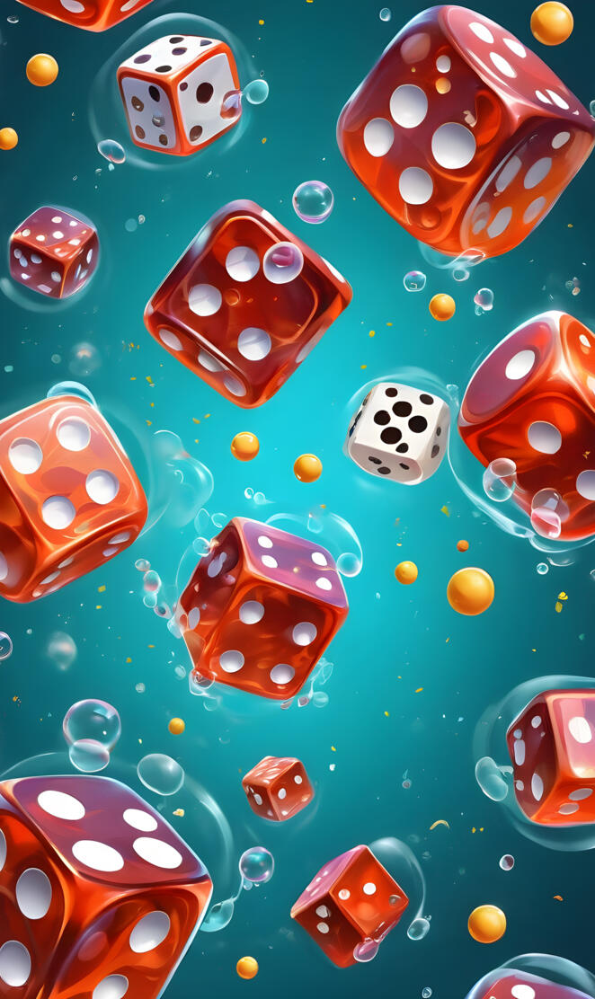 a group of dice