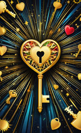 gold key to your heart comic book