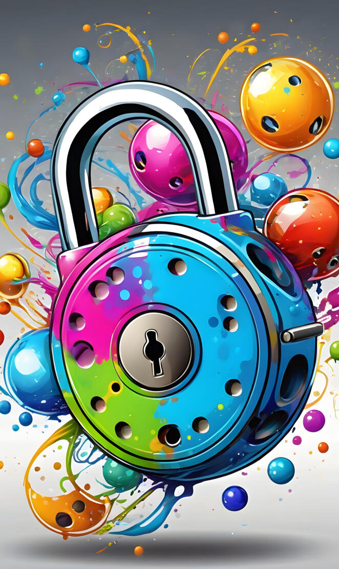 a group of colorful balloons