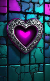 a colorful circular object