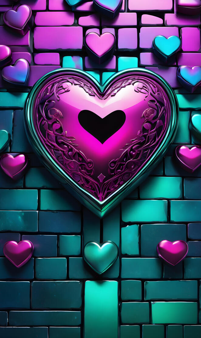 a purple and green cartoon character