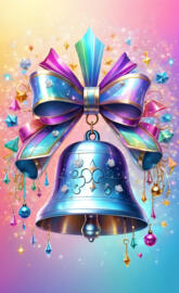 a colorful art piece