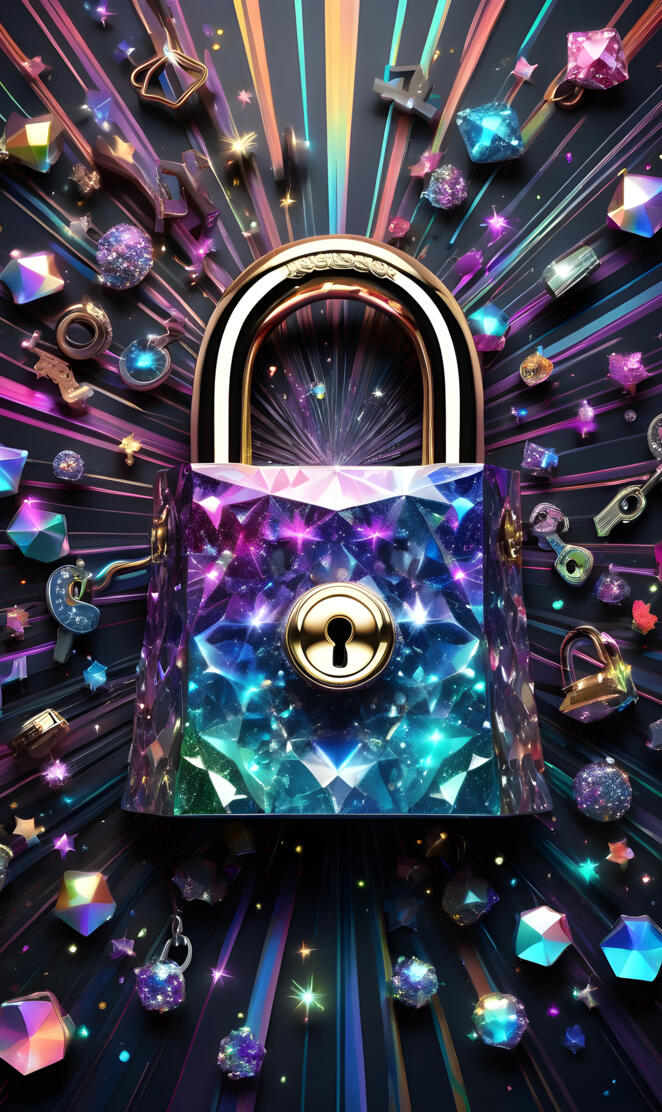 a room with a ceiling of lights