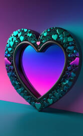 a colorful circular object