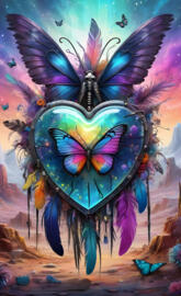 a colorful art piece