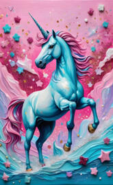 Unicorn, dynamic background