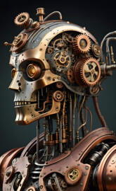 Steampunk robot