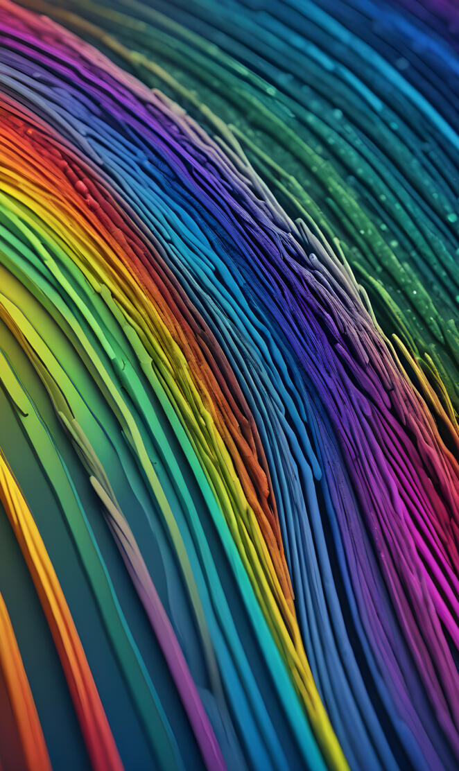 Rainbow lines