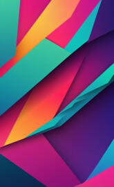 Vibrant Geometric Art