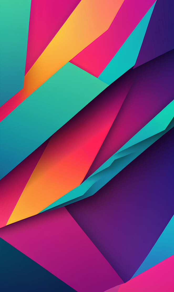 Vibrant Geometric Art
