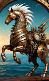 Eat clockwork, horse.