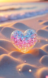 beach heart