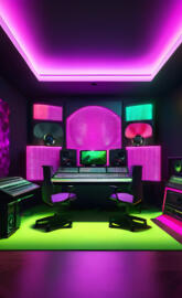 audio recording studio