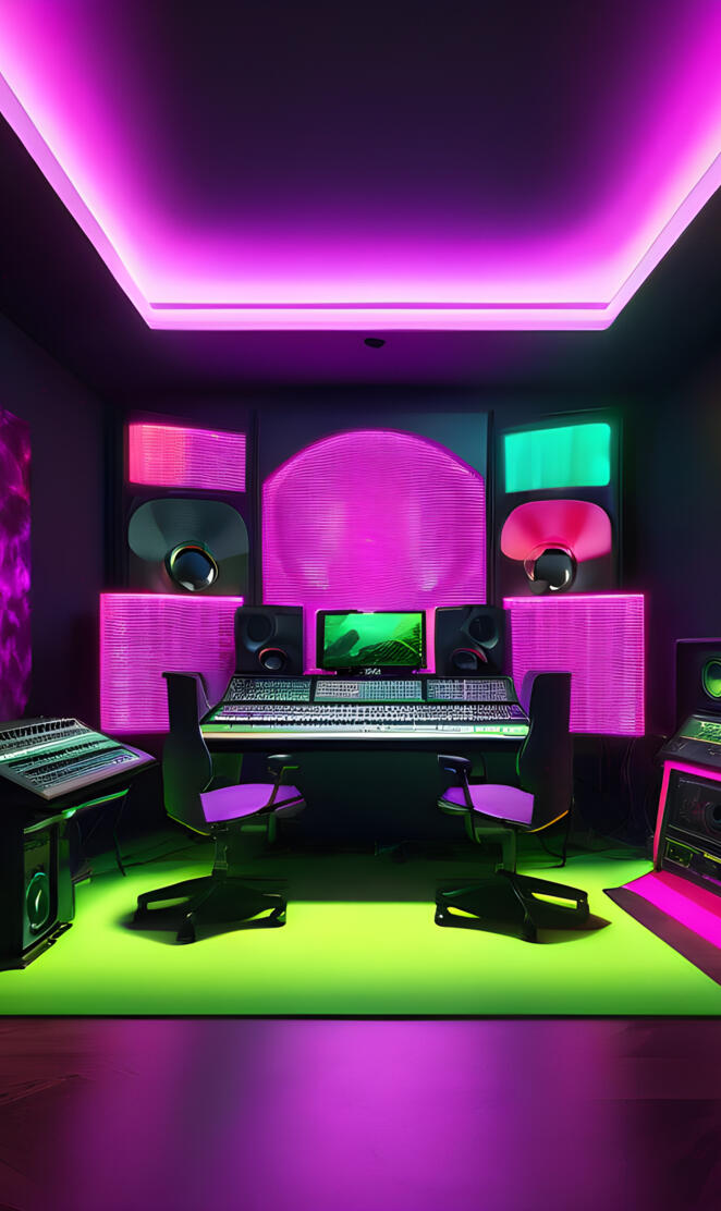 audio recording studio