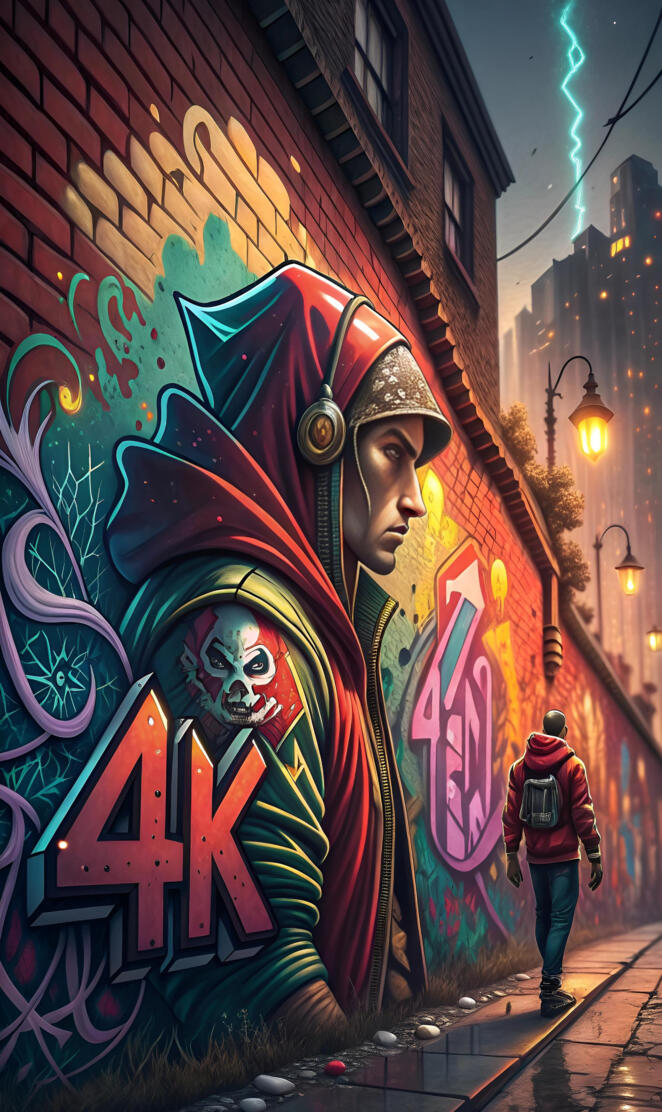 graffiti 4k image wallpaper
