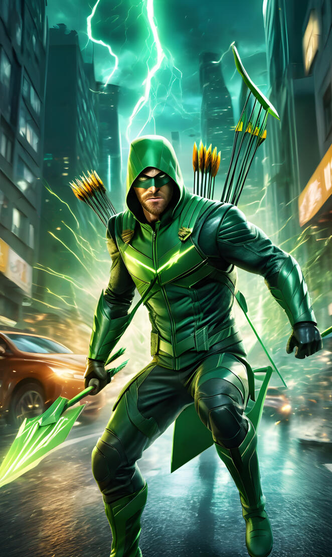 Green arrow