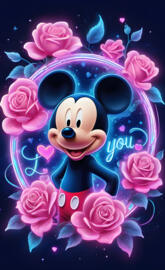 Mickey loves you