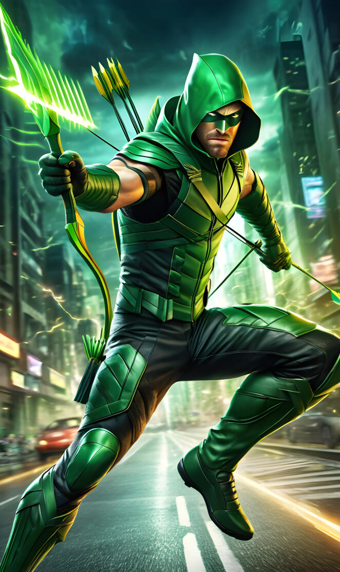 Green arrow