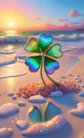 a plant growing out of the water