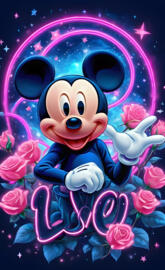 Mickey loves you