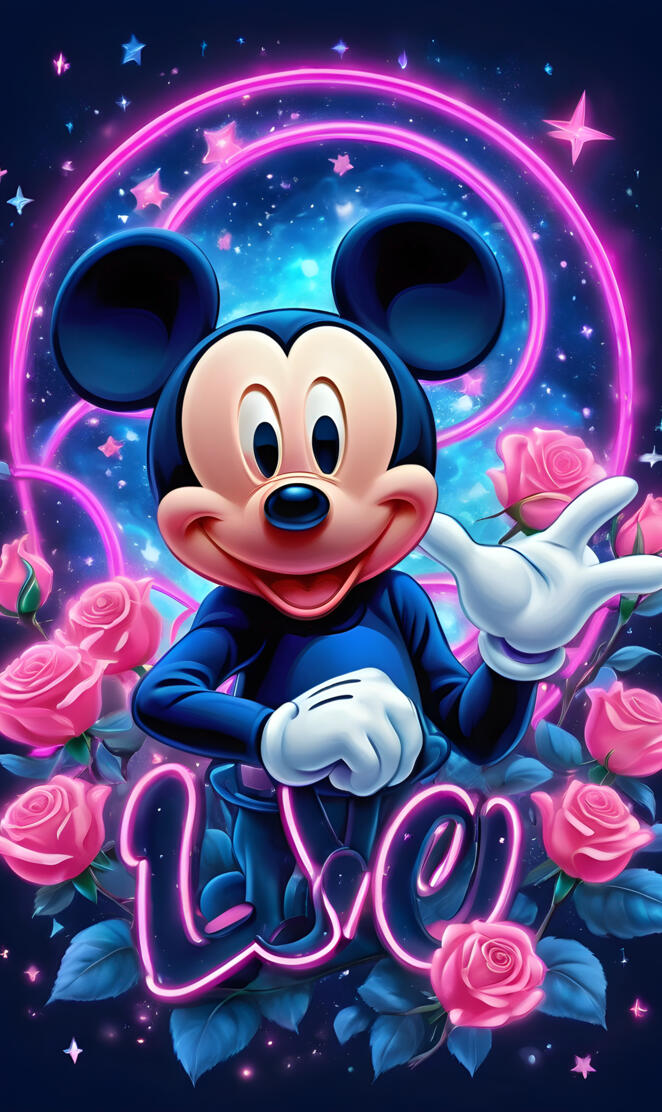 Mickey loves you