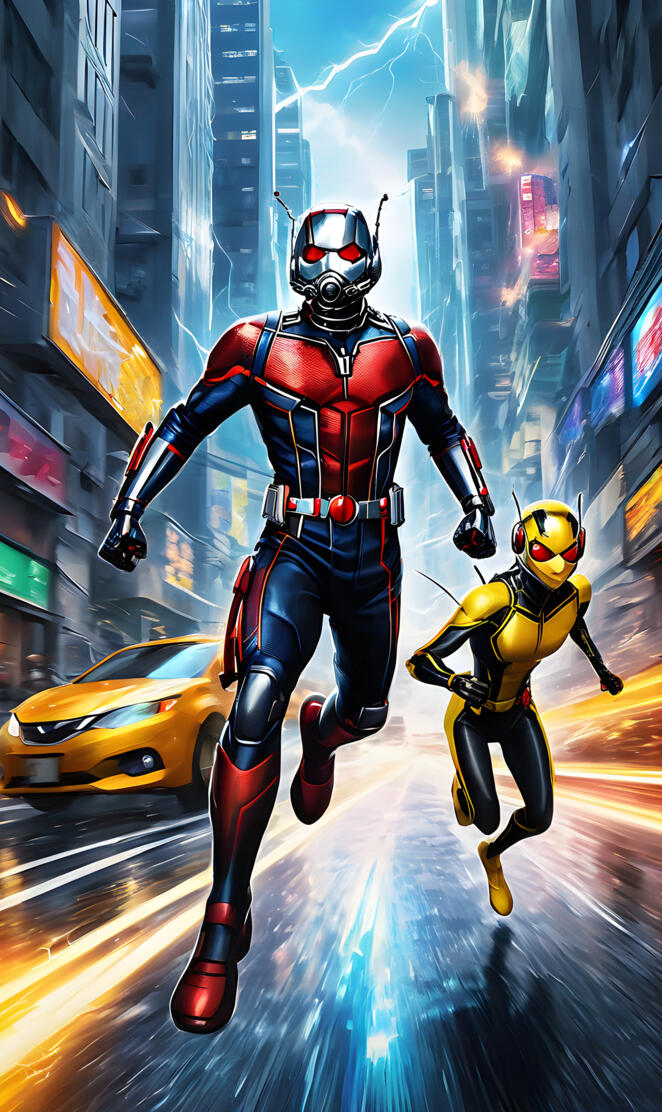 Antman and the wasp