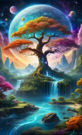 fantasy magical tree