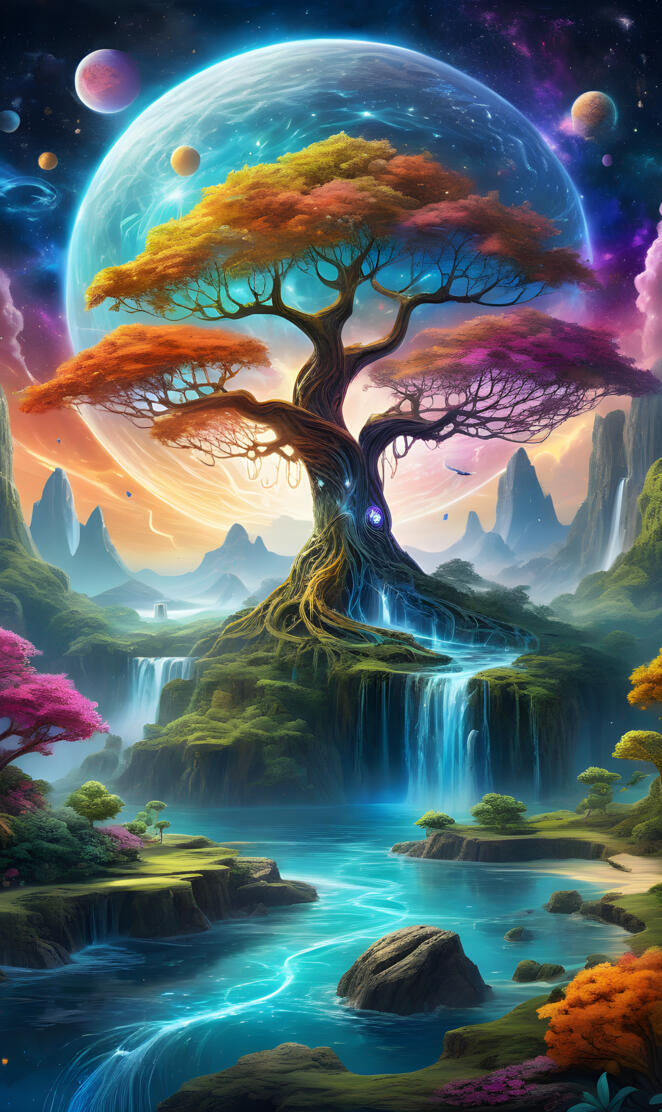 fantasy magical tree