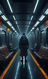 Eternal Subway: The Infinite Ride of Celestial Beings