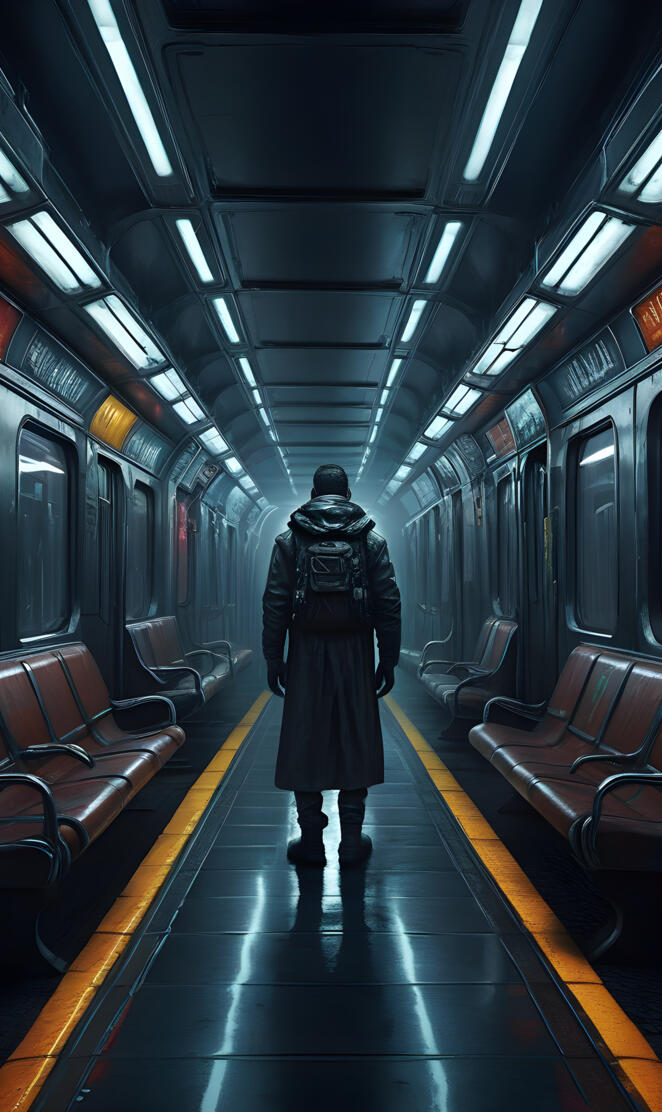 Eternal Subway: The Infinite Ride of Celestial Beings