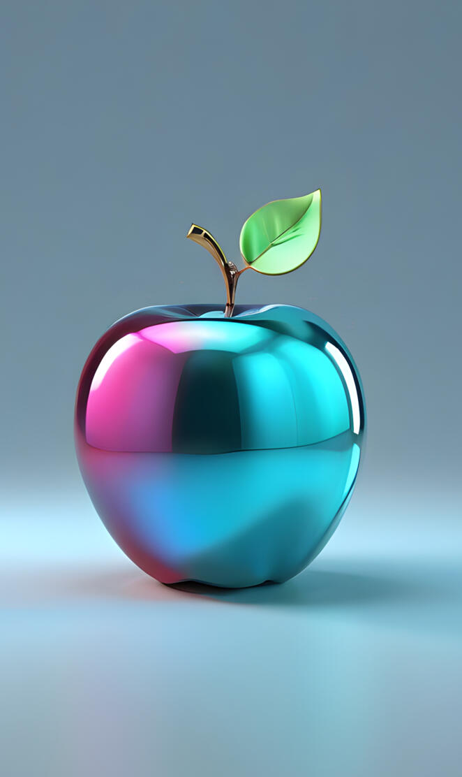 Colorful Apple