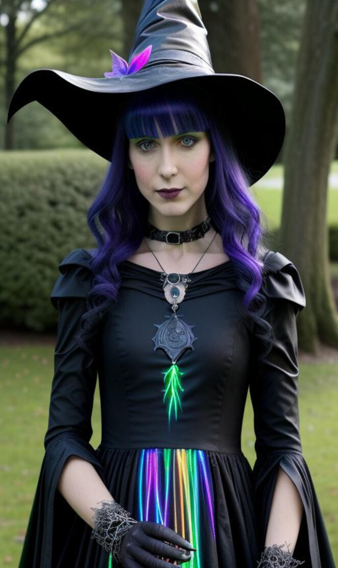 Colorful Witch