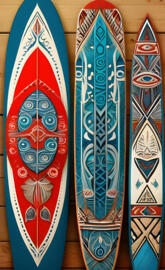 colorful surfboards