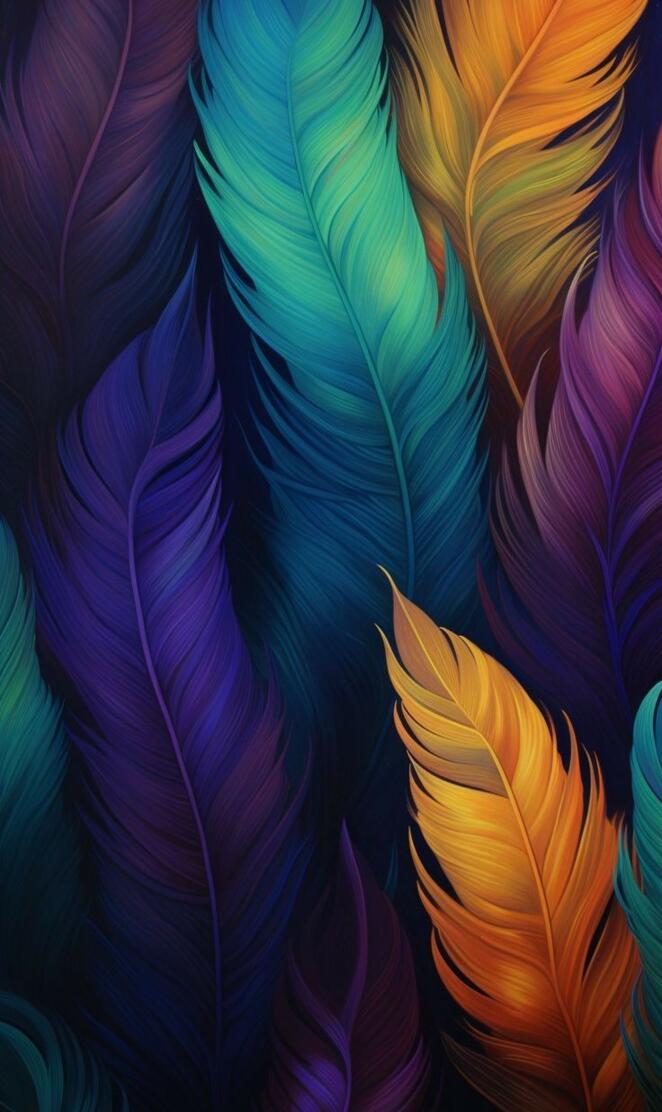Colorful Feathers
