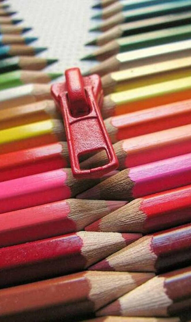 Colored pencil