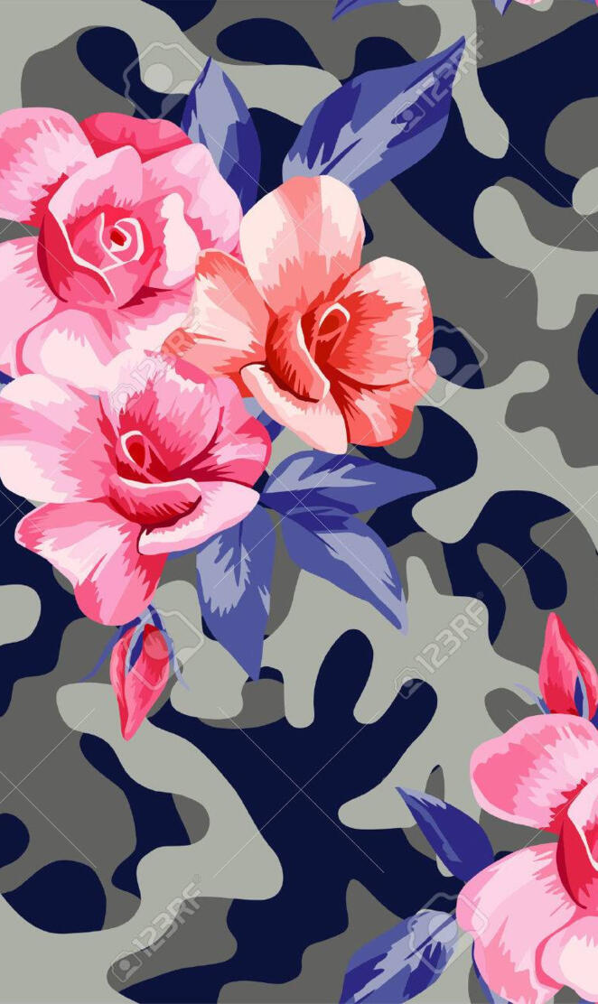 Flower camo
