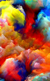 Colours smoke bomb