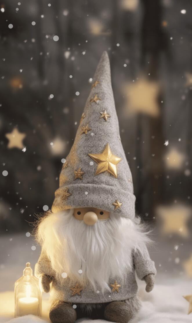 Gold star Gnome
