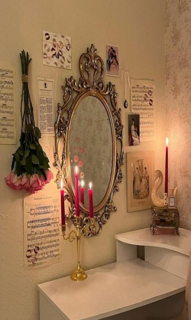 Coquette Gothic Vanity