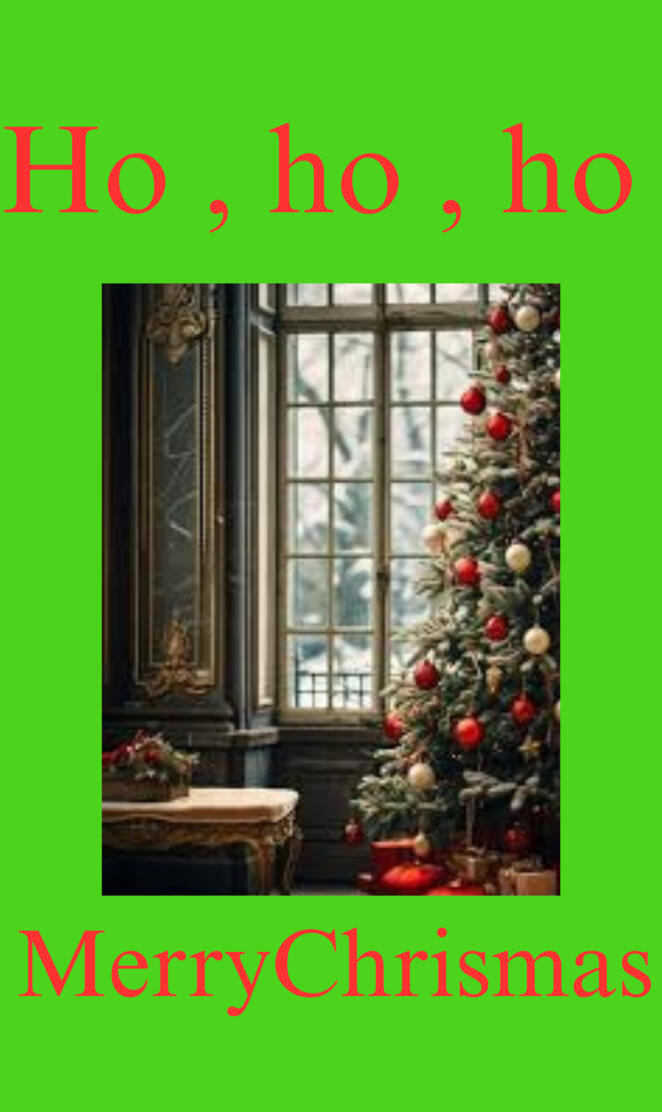 Simple chrismas image