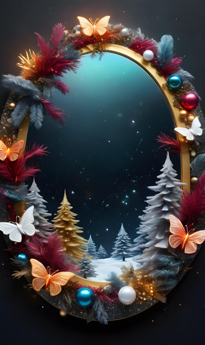 a christmas tree with decorations