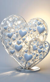 Beautiful heart nick knack