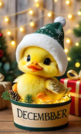 a rubber duck in a bucket